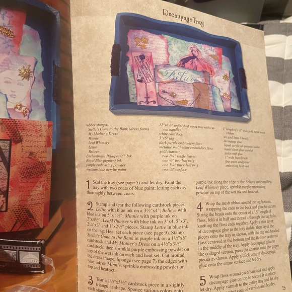 Two Rubber Stamping How-to Books - Picture 4 of 4